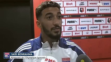 Benrahma réagit après la défaite face à Rennes