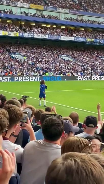 MAN CITY FANS MOCKING CUCURELLA