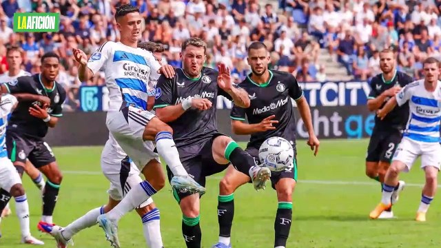 Santiago Giménez se luce con doblete en el triunfo del Feyenoord ante el Zwolle en la Eredivisie