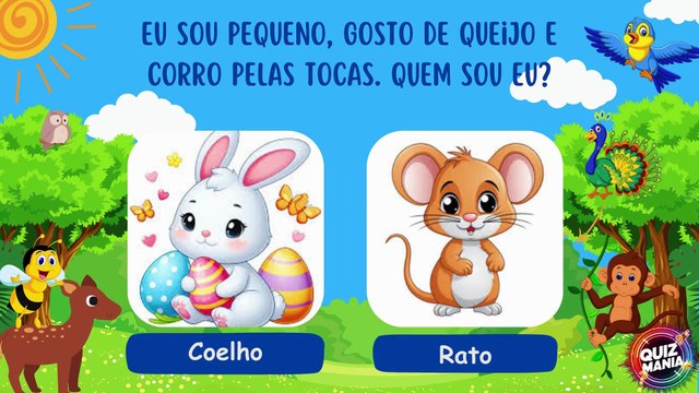 Aprenda com os bichinhos - Quem Sou Eu?