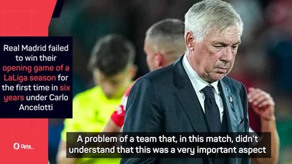 Real lacking as a team in Mallorca draw, says Ancelotti