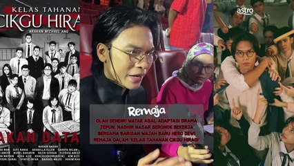 Nadhir Nasar Cuma Tonton 1 Episod Untuk Olah Watak Asal, Seronok Berkerja Bersama Barisan Hero Dewi