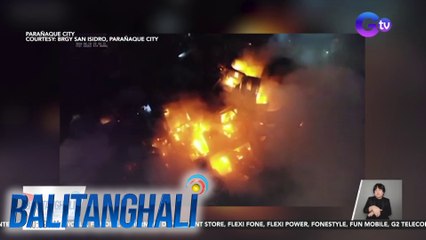 Aabot sa 100 pamilya sa Brgy. San Isidro, nasunugan | Balitanghali