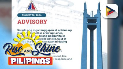 Quezon City Day, ginugunita ngayong araw