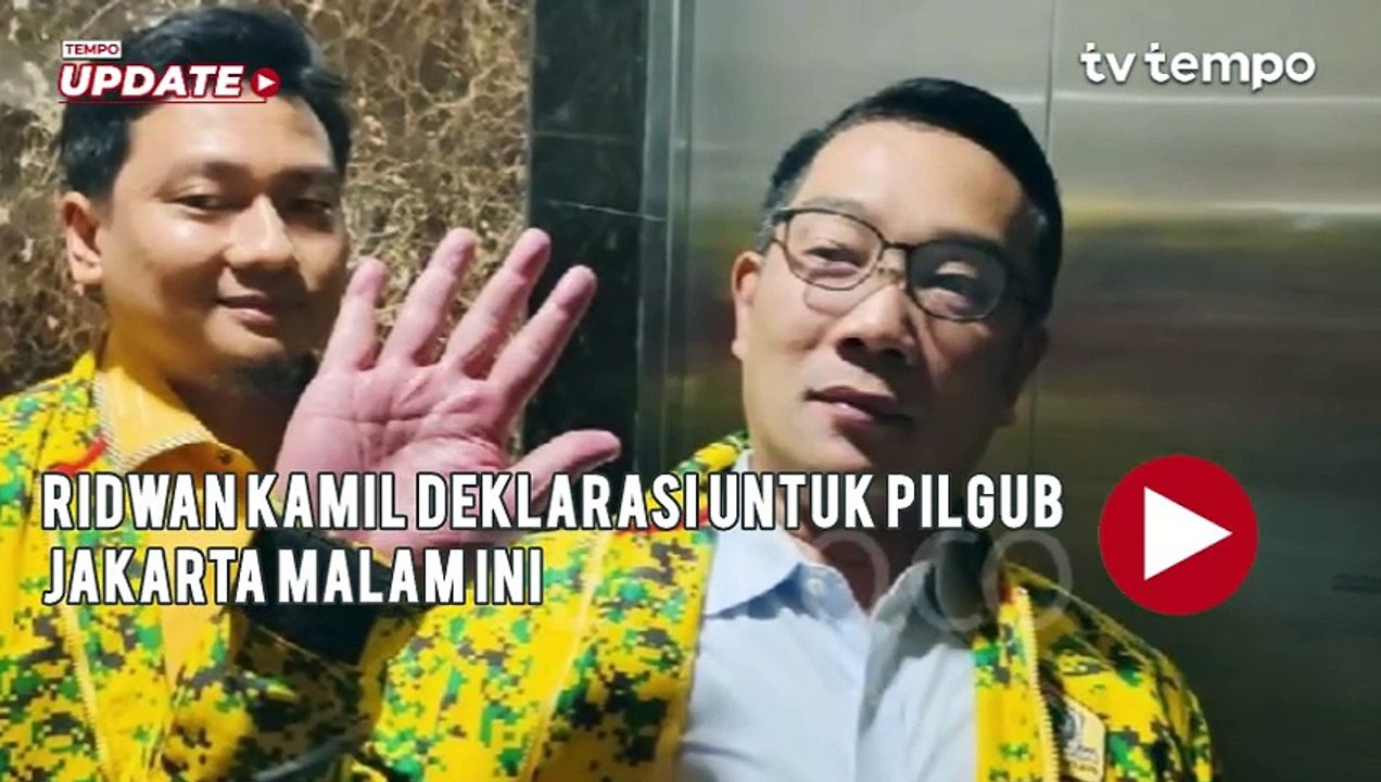 Ridwan Kamil Deklarasi untuk Pilgub Jakarta Malam Ini, Anies Baswedan Unggul dalam Survei