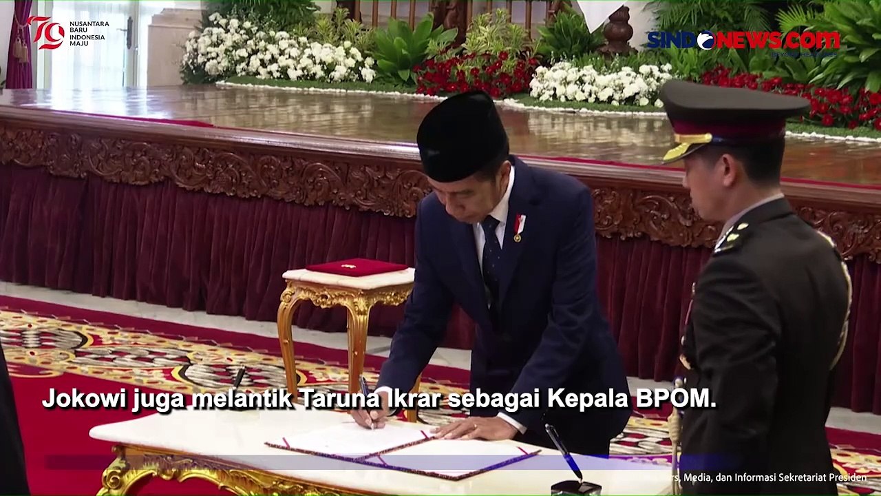 esmi! Jokowi Lantik Hasan Nasbi Jadi Kepala Kantor Komunikasi Kepresidenan hingga Taruna Ikrar Jadi Kepala BPOM