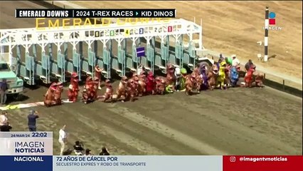 "Tiranosaurios" protagonizan carrera en Estados Unidos