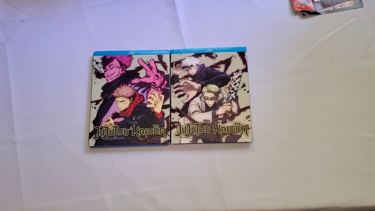 Jujutsu Kaisen Season 1 Parts 1 & 2 Blu-Ray Unboxing