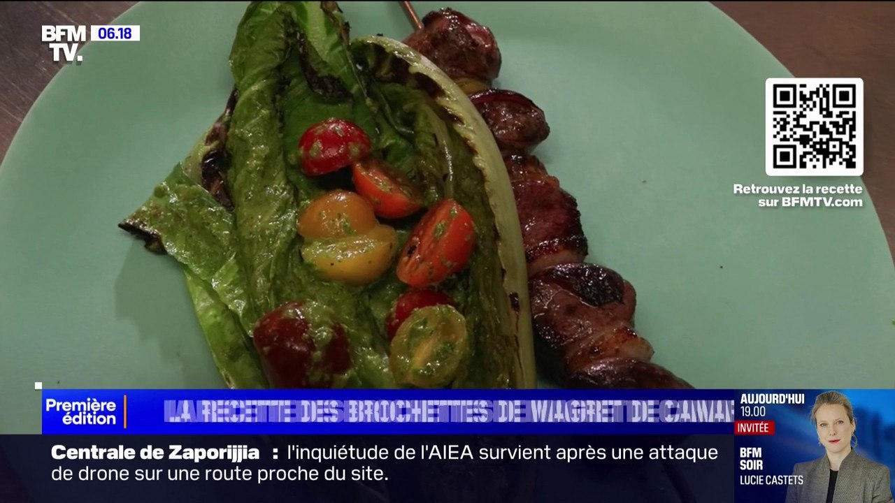 Ma recette estivale avec un chef: testez les brochettes de magret et cœur de canard