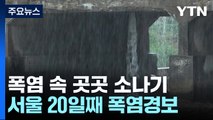 [날씨] 폭염 속 곳곳 소나기...태풍 '종다리' 북상, 내일 밤사이 직접 영향권 / YTN