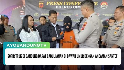 Sopir Truk di Bandung Barat Cabuli Anak di Bawah Umur dengan Ancaman Santet