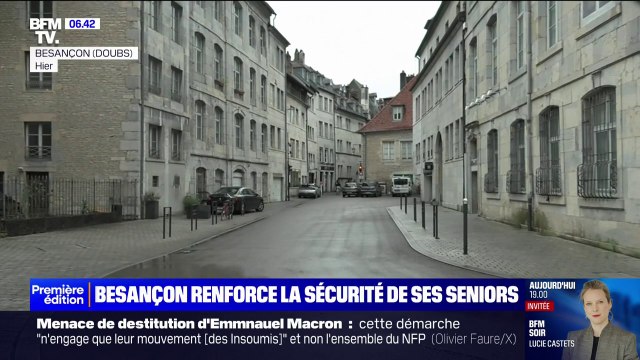 Besançon: la sécurité des seniors renforcée après plusieurs agressions
