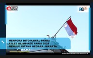 MENPORA Dito Kawal Pawai Atlet Olimpiade Paris 2024 Menuju Istana Negara Jakarta