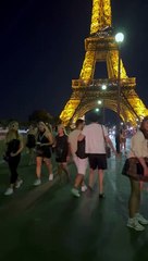 effle Tower Night view of paris