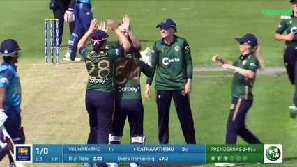 Ireland (W) vs Sri Lanka (W) _ 1st ODI _ Full Match Highlights _ tapmad