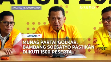 Download Video: Bambang Soesatyo Pastikan Munas Partai Golkar Diikuti 1.500 Peserta untuk Menentukan Ketua Umum