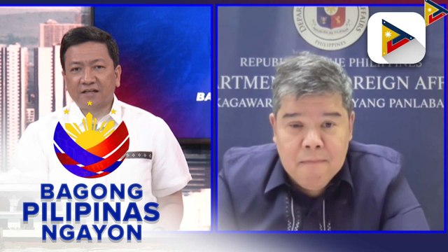 Panayam kay DFA Usec. Eduardo De Vega kaugnay sa update sa sitwasyon ng mga Pilipino sa Lebanon