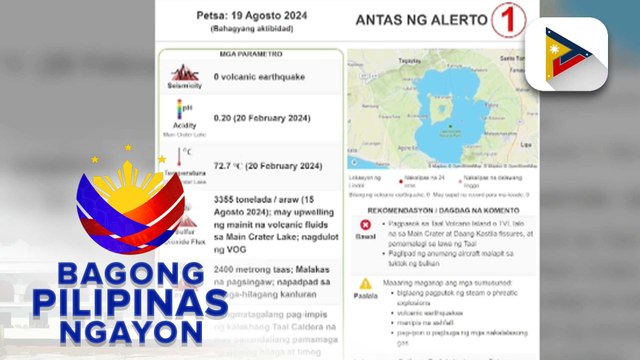 Ilang lugar sa Batangas at Cavite, nagsuspinde ng klase dahil sa volcanic smog mula sa Bulkang Taal