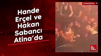 Oyuncu Hande Erçel şimdi de Atina'da