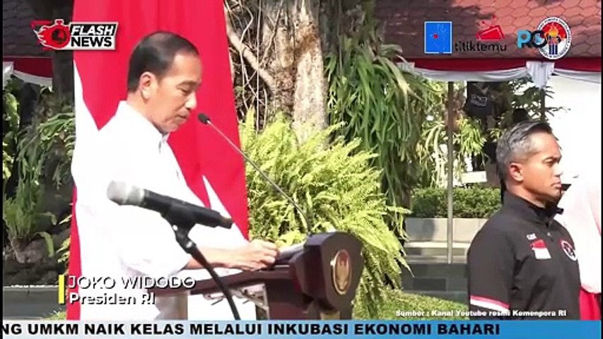 Dito Dampingi Presiden Jokowi Serahkan Bonus Atlet Olimpiade Paris 2024