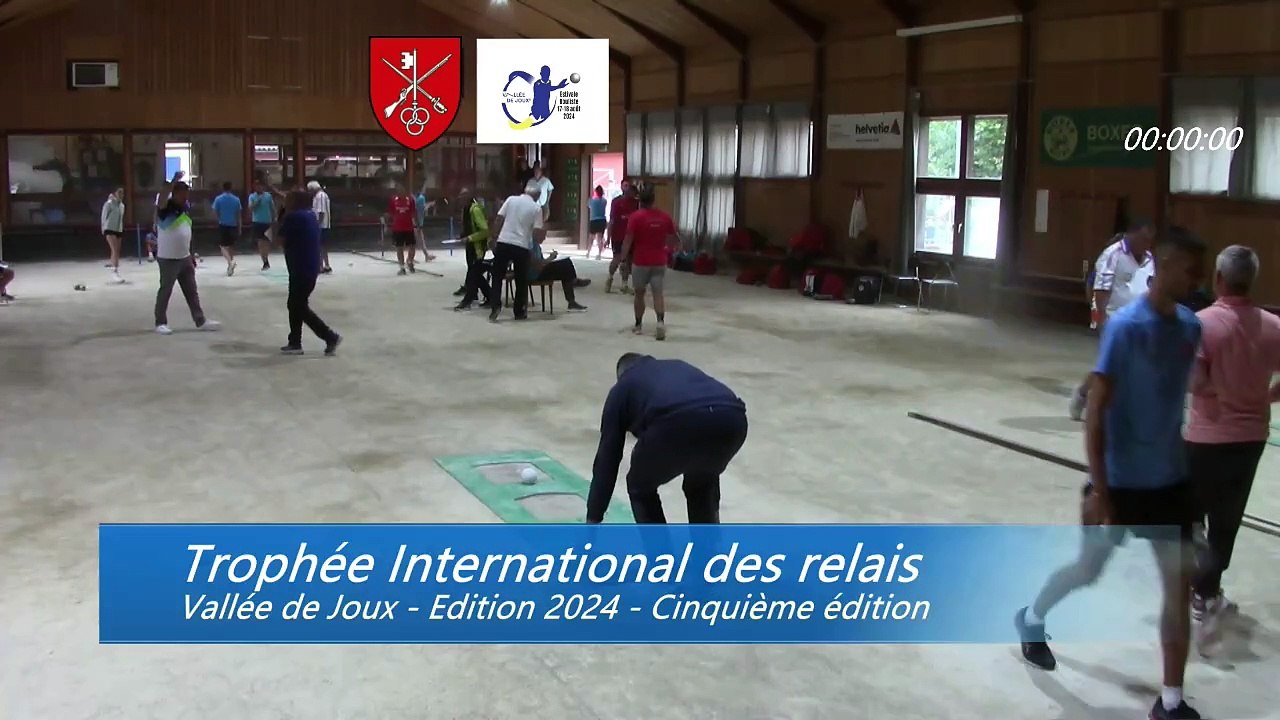 Demi-finales relais masculin, Trophée des relais de l'Estivale bouliste, Vallée de Joux 2024