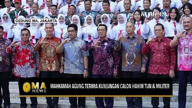 37 Calon Hakim TUN dan 35 Calon Hakim Militer Kunjungi Gedung Mahkamah Agung - MA News