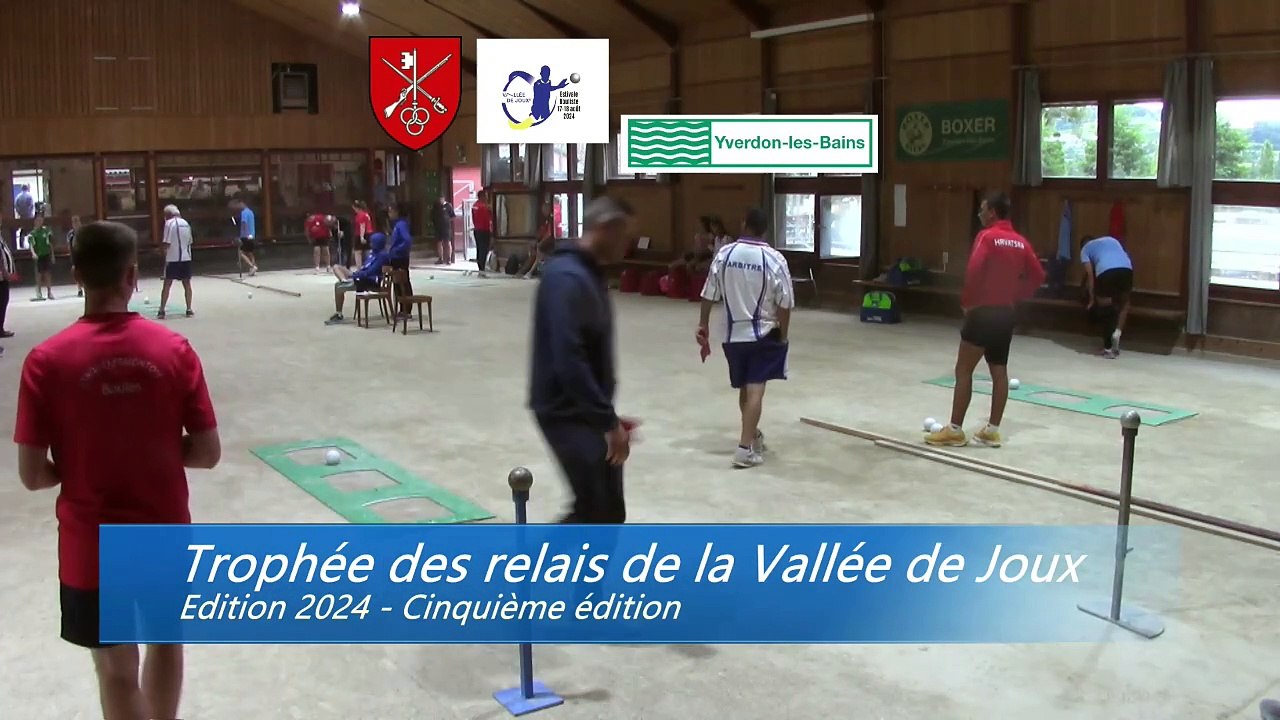Premier passage, Trophée des relais de l'Estivale bouliste, Vallée de Joux 2024