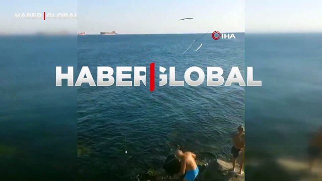 Yüzmeye giderken gördükleri manzara karşısında hayrete düştüler