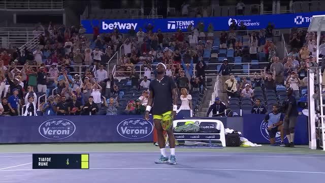 Tiafoe survives match points to reach Cincinnati final