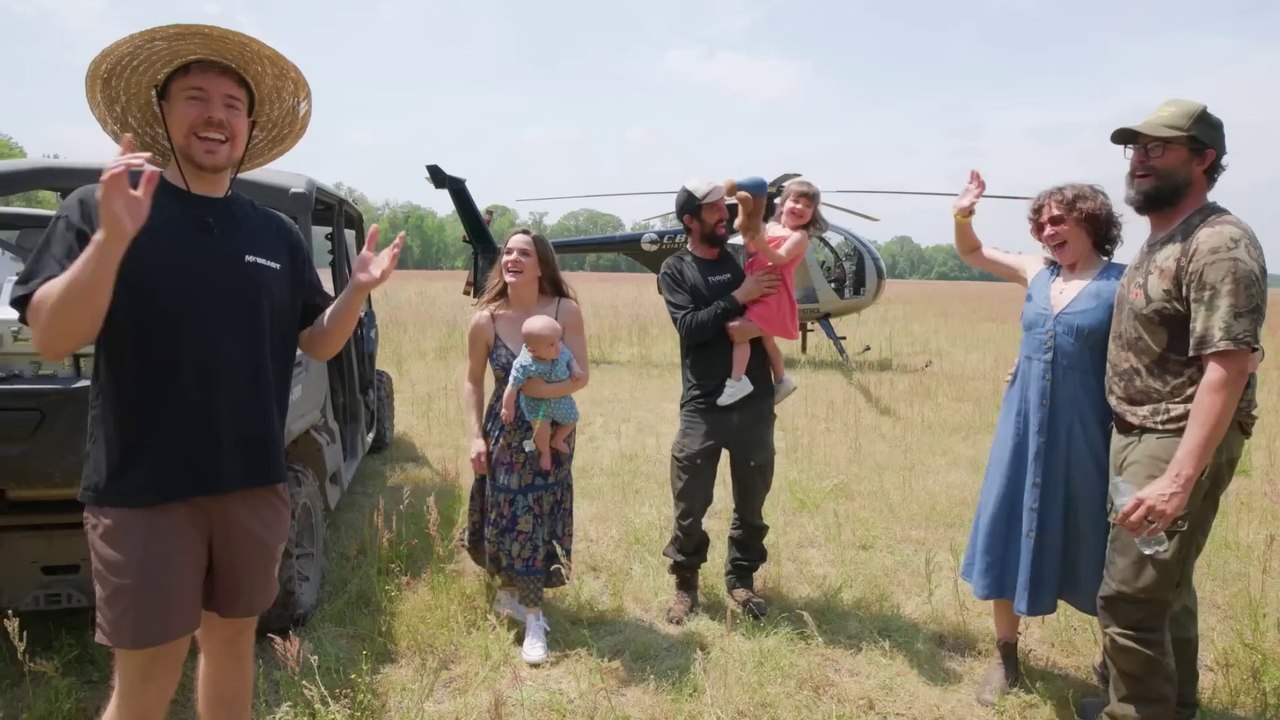 Mr Beast pay $10,000 Every Day You Survive In The Wilderness