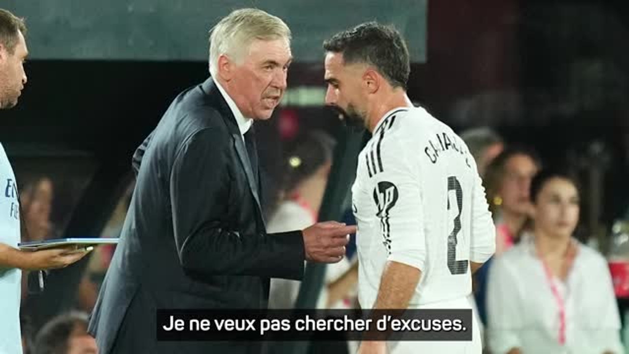 Real Madrid - Ancelotti : "Nous avons manqué d'équilibre"