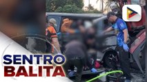 8 patay sa salpukan ng van at truck sa Sariaya, Quezon