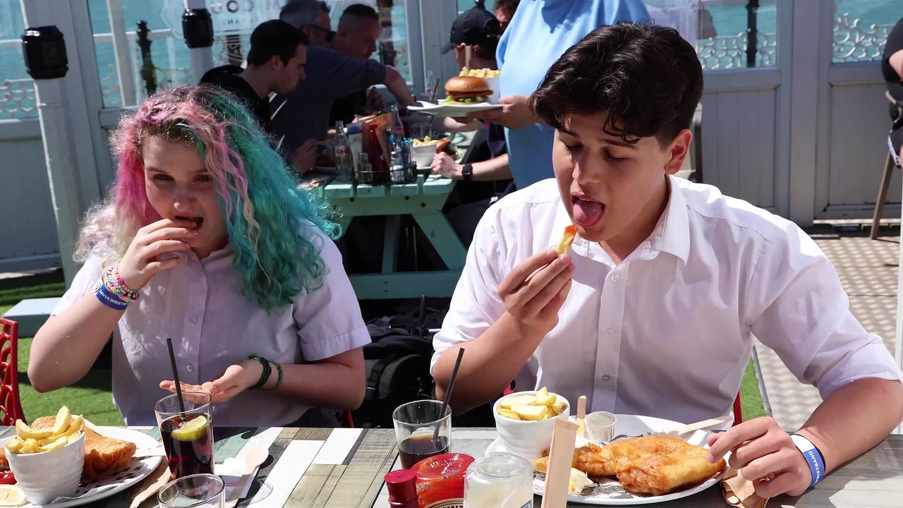 Brighton Palace PIer Residence Pier Card