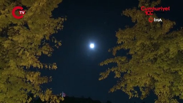 Süper Ay, İstanbul'da böyle görüntülendi