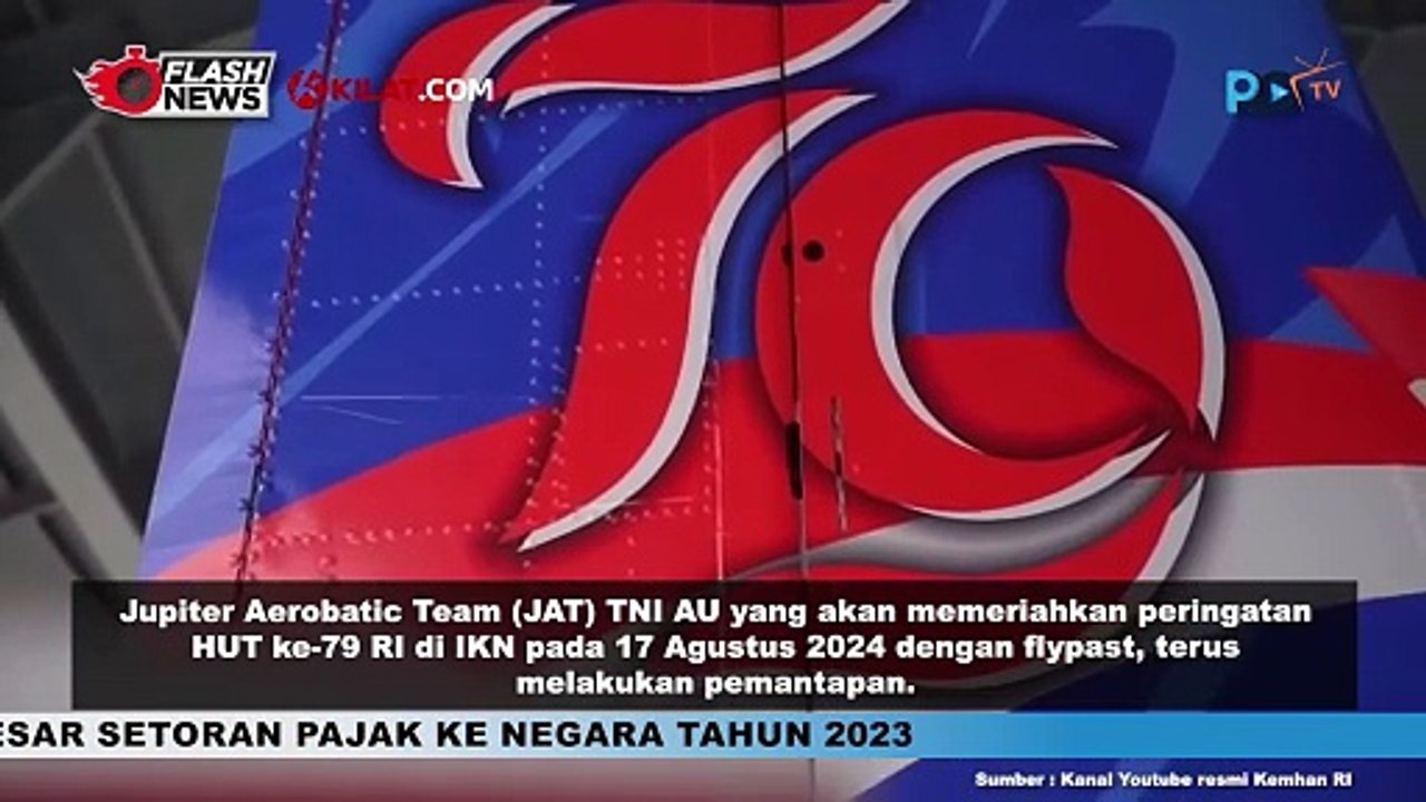 Tiba di IKN, Jupiter Aerobatic Team Siap Beraksi di Langit IKN dalam Momen HUT RI ke-79