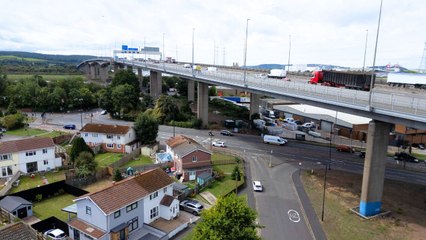 Residents who live under motorways describe noise, litter and blocked out sun