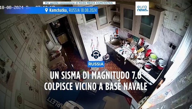 Russia, scossa di terremoto vicino a base navale dopo due eruzioni: rientrata allerta tsunami