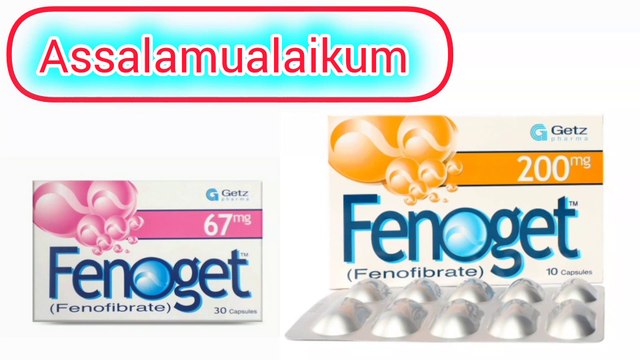 Fenoget capsules benefits, uses, side effects and dosage in Urdu (@MedicineAndHealthAwareness).