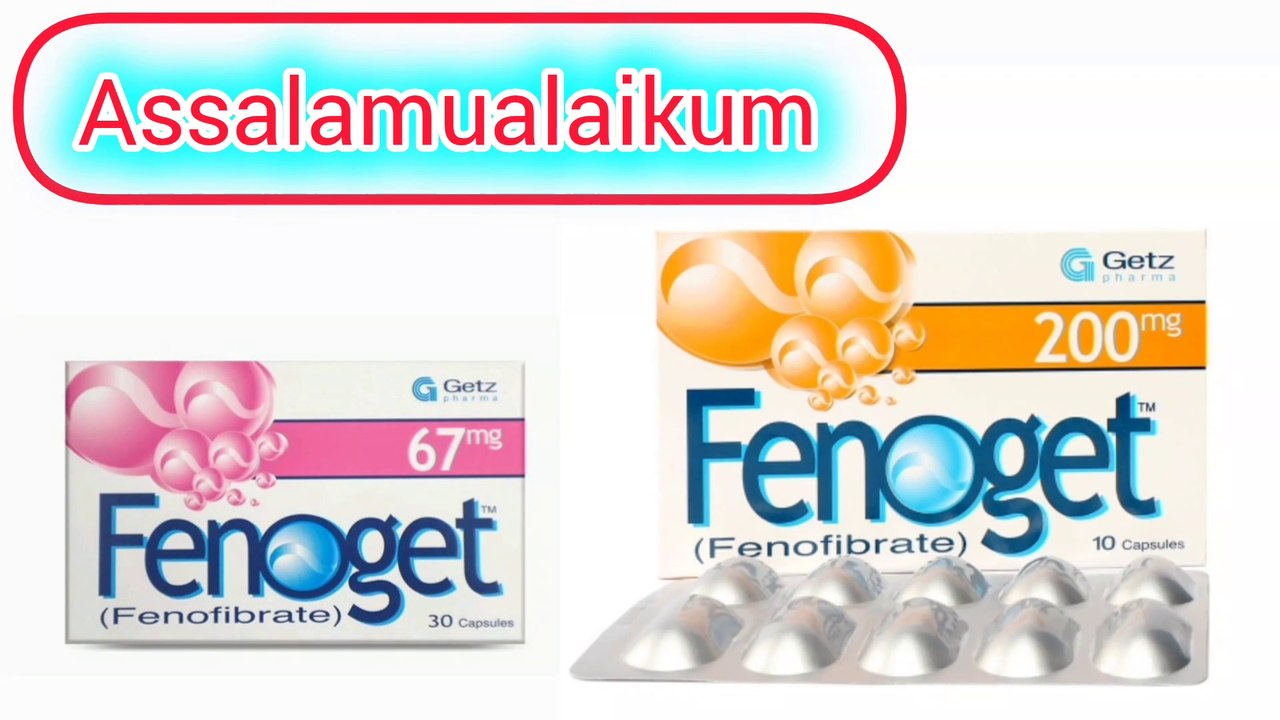 Fenoget capsules benefits, uses, side effects and dosage in Urdu (@MedicineAndHealthAwareness).