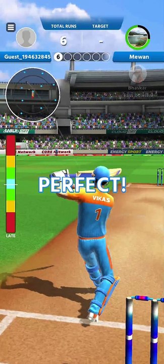 Cricket league game