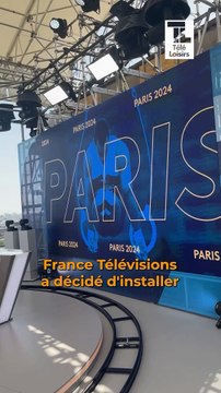 Dans les coulisses du plateau France Télévisions au Trocadéro !