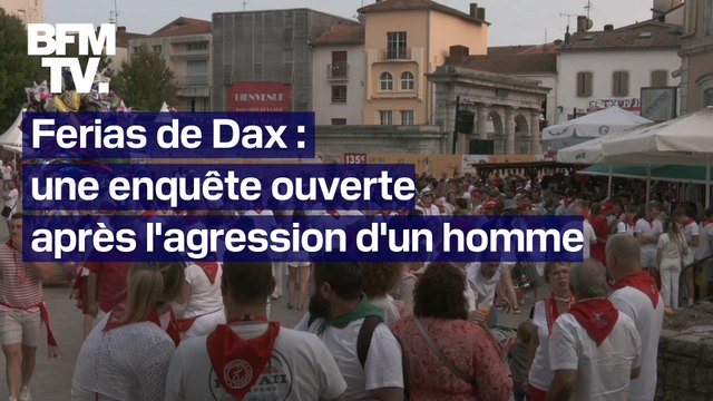 Fêtes de Dax: le pronostic vital d'un homme de 25 ans est engagé après une agression, un suspect a été mis en examen