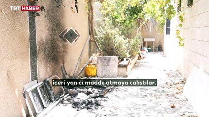 TRT Haber Yahudi işgalci çetelerin saldırdığı Cit kasabasında