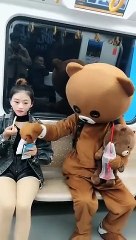 Bear brown funny moments _ funny video(360P)