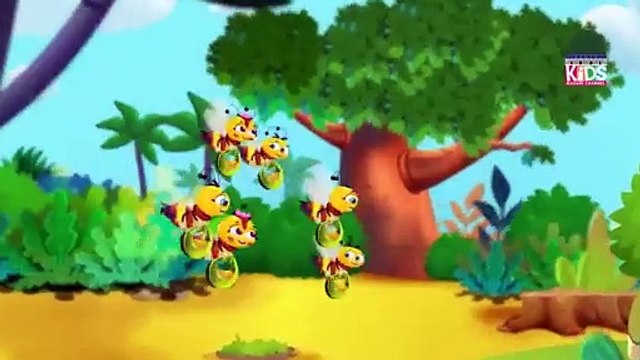 New Poem Honey Bee _ Shehad Ki Makhi _ Kids 2D Cartoon _ Urdu Kids Poems _ Kids Madani Channel
