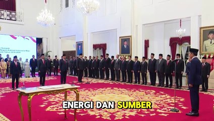Jokowi Resmi Reshuffle Kabinet Jelang Akhir Jabatan