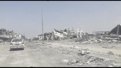 Distruzione e desolazione a Gaza nelle immagini diffuse dall'UNRWA