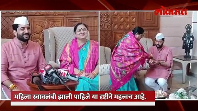 केंद्रीय राज्यमंत्री मुरलीधर मोहोळ यांनी साजरी केली रक्षाबंधन