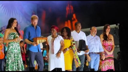 Colombia, Harry e Meghan partecipano a un festival di musica afro