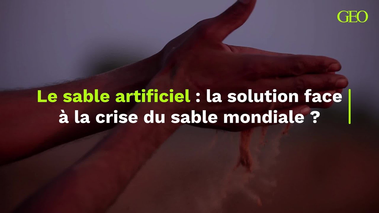 Le sable artificiel : la solution face à la crise du sable mondiale ?
